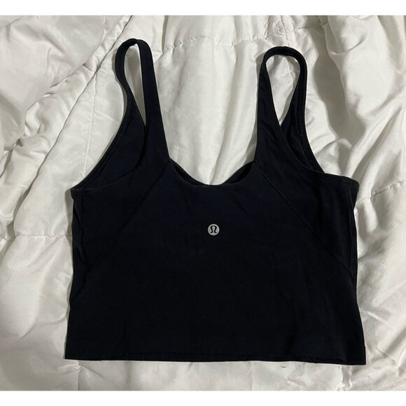 Lululemon Black Align Tank Size 6 - Picture 4 of 11